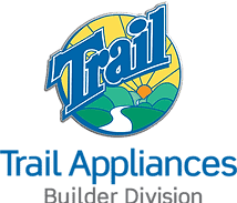 Trail Appliances Builder Division logo featuring globe and blue text.
